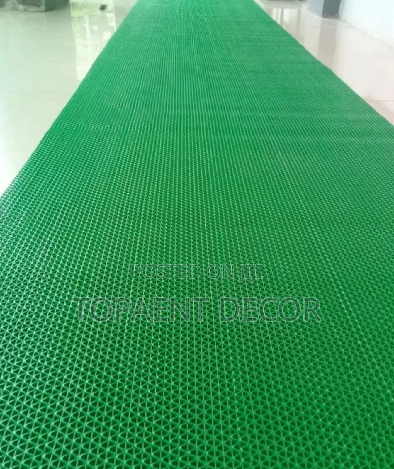 Tenacious Green Non Slip Perforated PVC Mats
