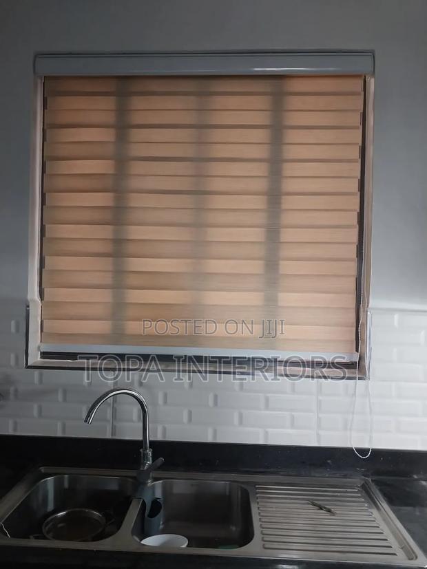 Kitchen Roller Blinds for Office and Home Decor - main view