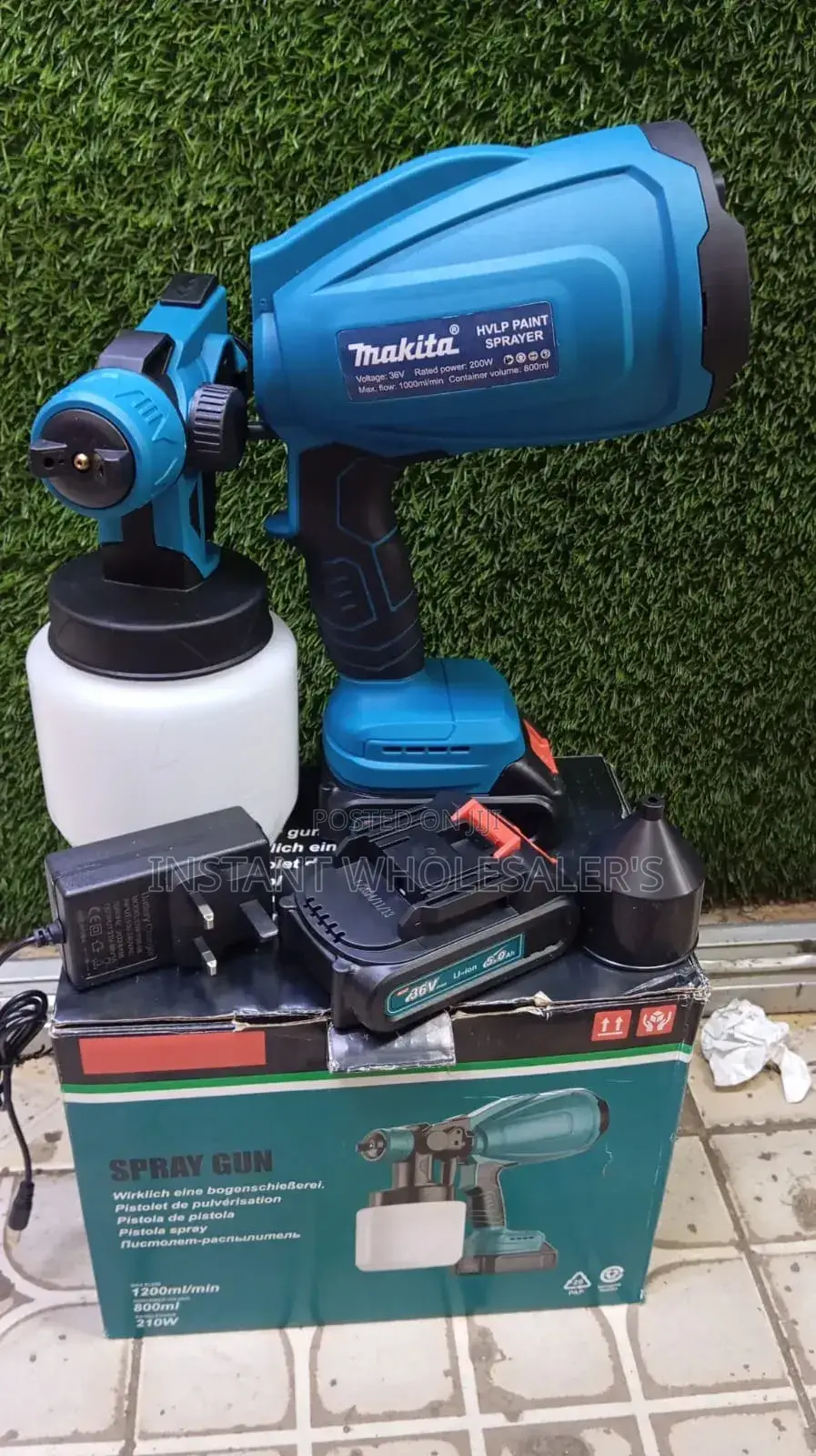 Rechargeable Cordless Sprayer Paint