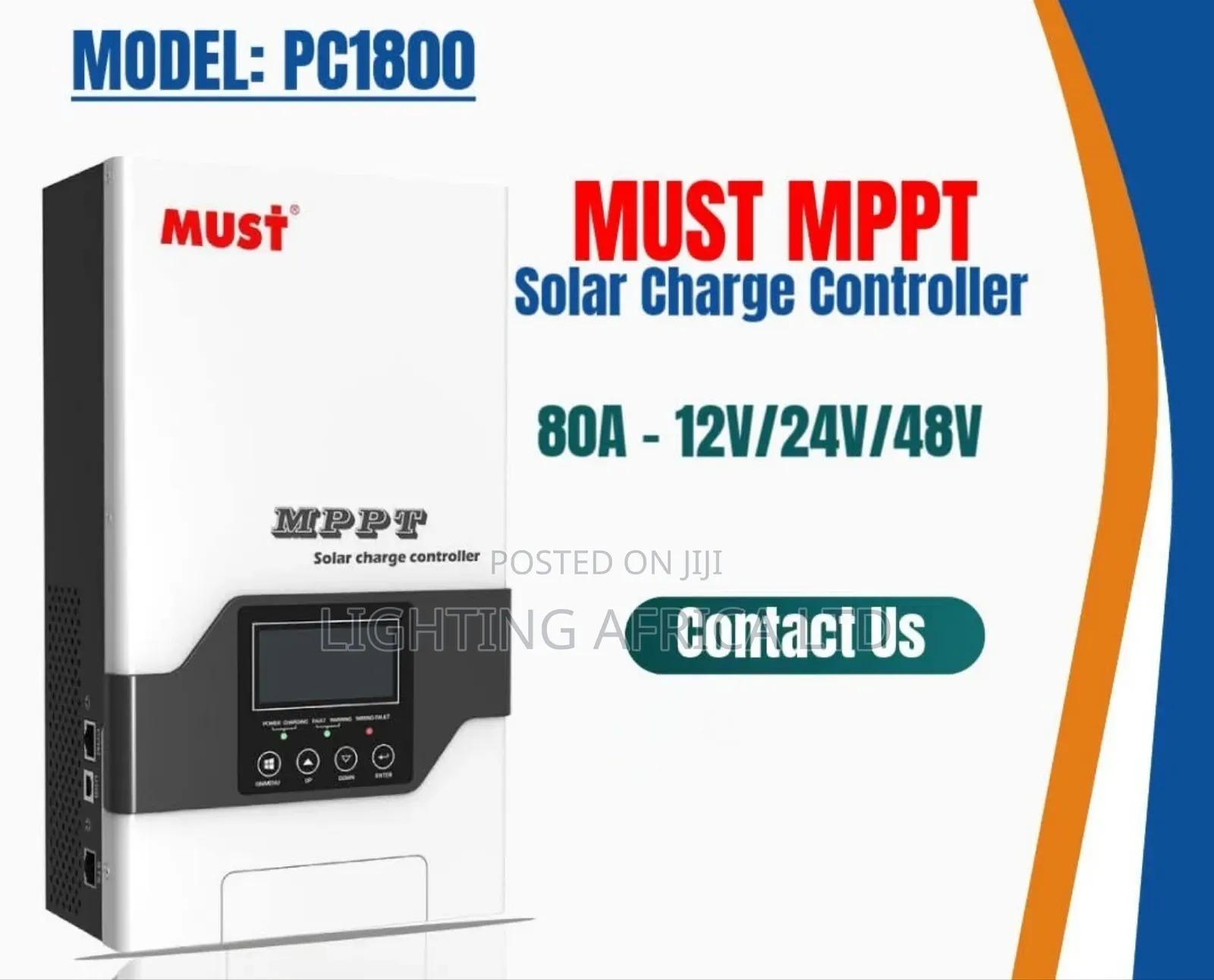 80a Must MPPT Solar Charge Controller