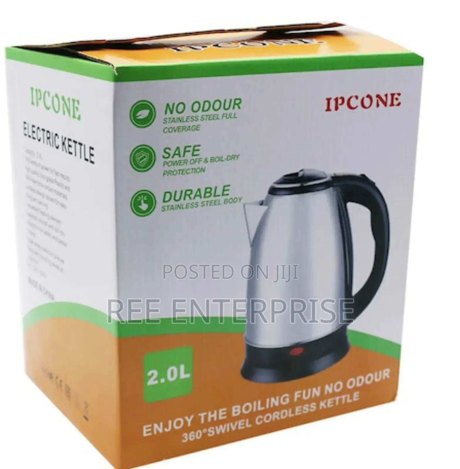 Electric Kettle 2litres Ipcone