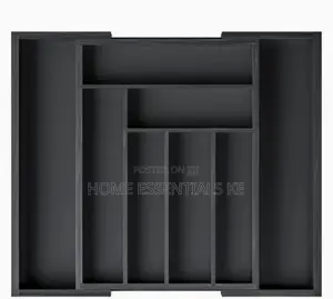 *Expandable Multifunctional Bamboo Drawer Organizer*