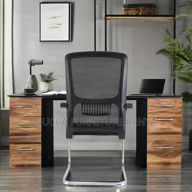 Office Chair:Ergonomic Conference Style Low-Back Guest Seat