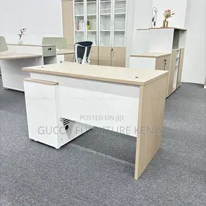 Office Desk:1200mm Simple Homework Desk With Storage