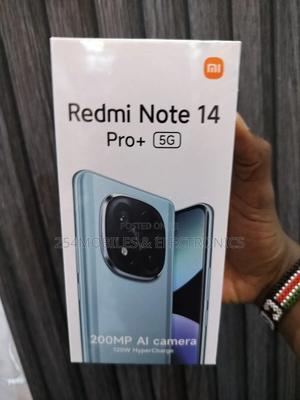 New Xiaomi Redmi Note 14 Pro+ 5G 512 GB Black - main view