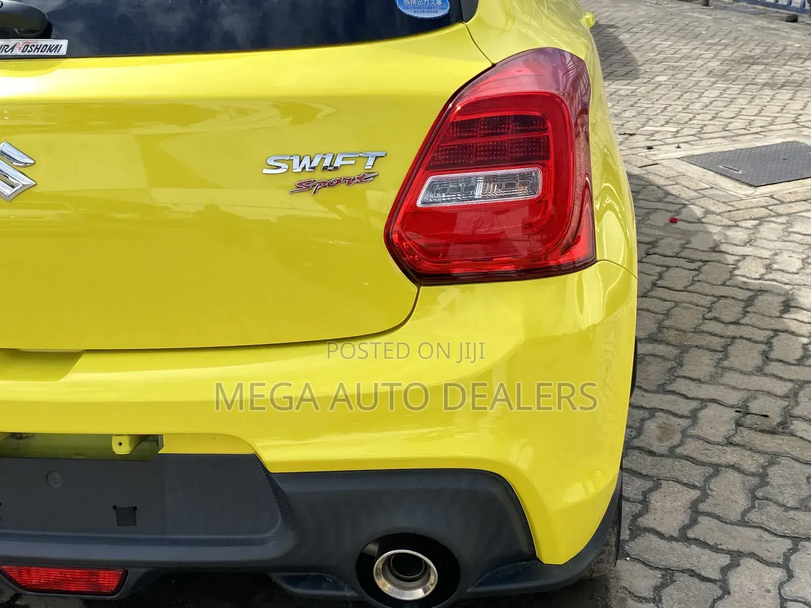 Suzuki Swift 2018 Yellow