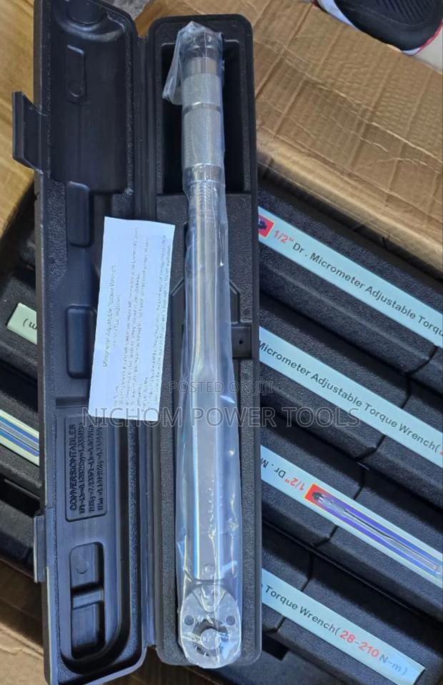 28nm-210nm Dr Micrometer Adjustable Torque Wrench