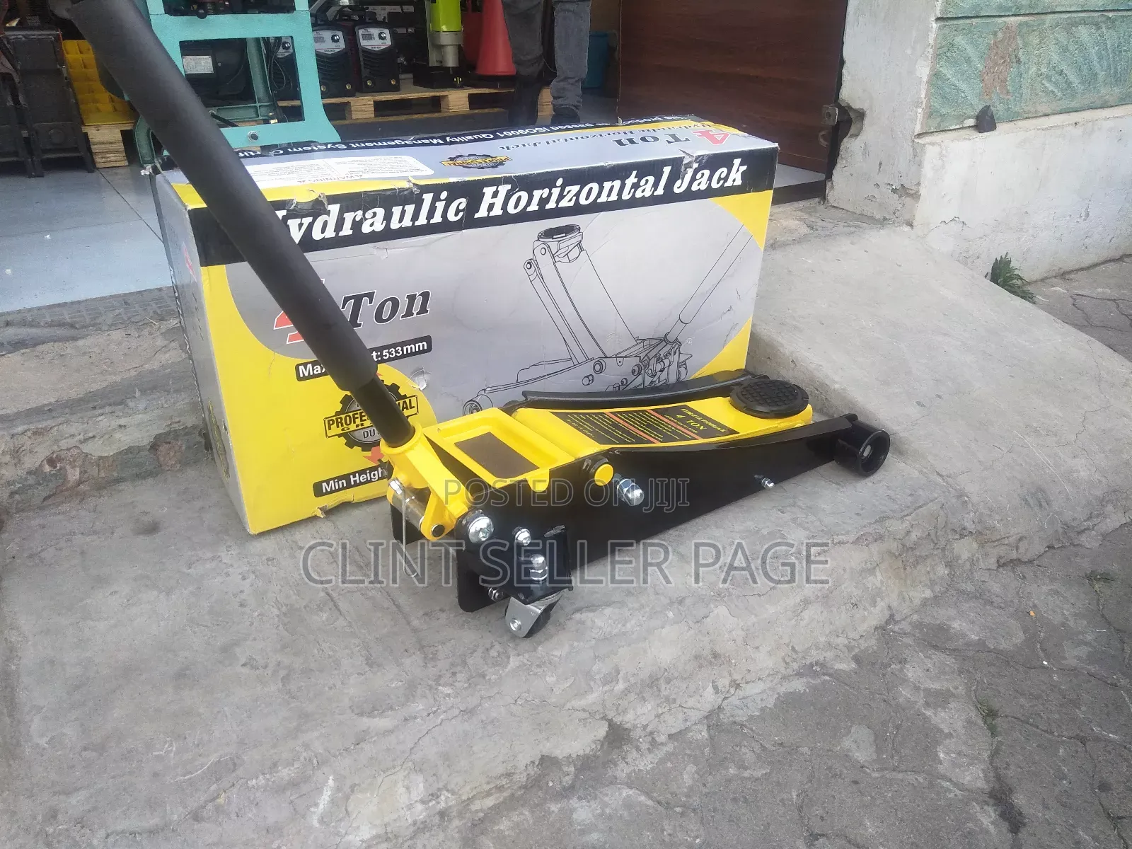 Hydraulic Horizontal Jack (4 Tones)