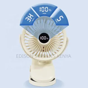 Clip Fan Digital Power Display + Timer Desk Fans Table Fan