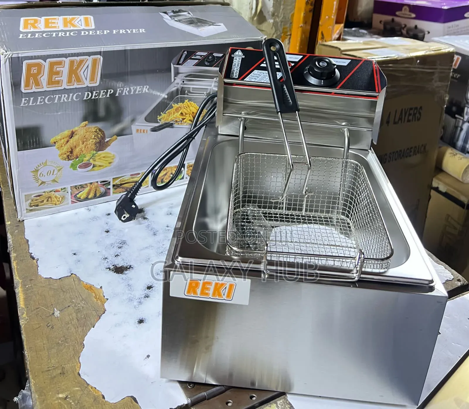 Reki Chips Fryer Single 6l