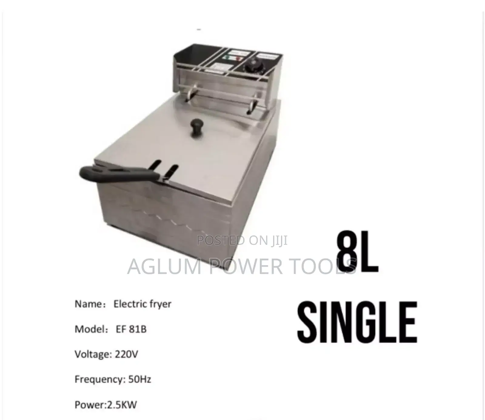 8l Chips Fryer Premier