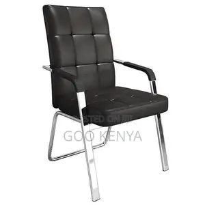 Office Chairs ; Leather Executive Office Visitor Chair
