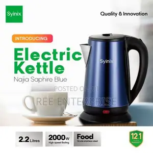 New Syinix Water Kettle 2.2l