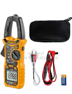 Ingco Digital Clamp Meter Dc/Ac 600amps 600v Dcm6005