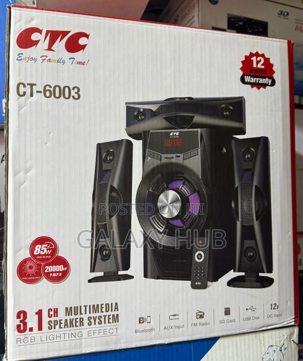 CTC Woofer 3.1ch 20000watts Ct-6003