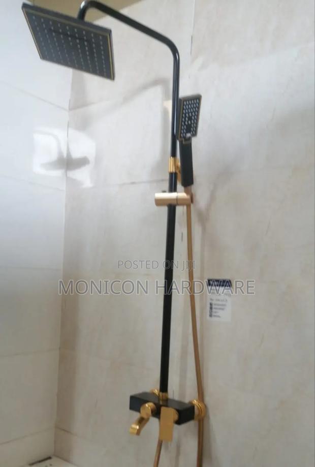 Shower Mixer (Black Gold) - main view