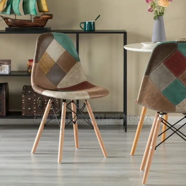 Office Stool:Entryway Living Room Patchwork Chair for Office