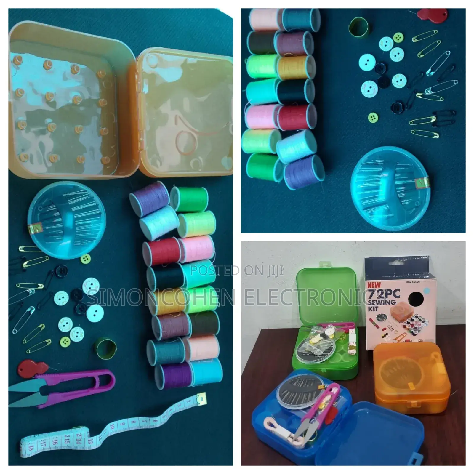 Essential Household 72pc Sewing Kit