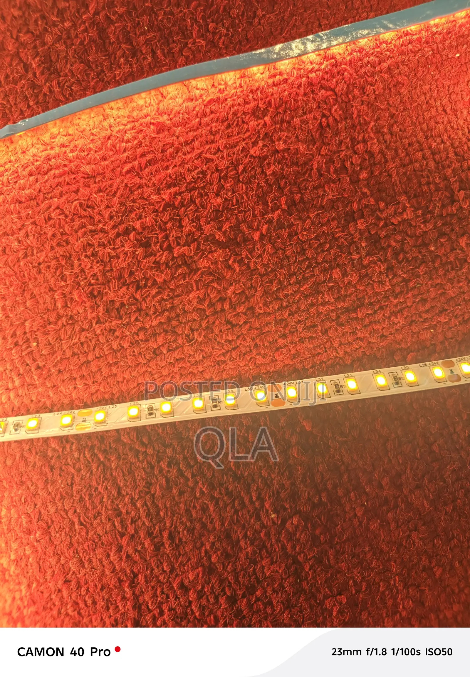 SMD Strip Light Warm White 9.6w M Extra Bright