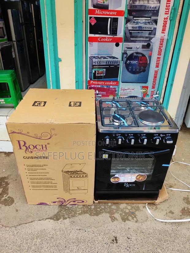 Roch 60x60 3 Gas + 1 Electric Oven, Standing Cooker - main view