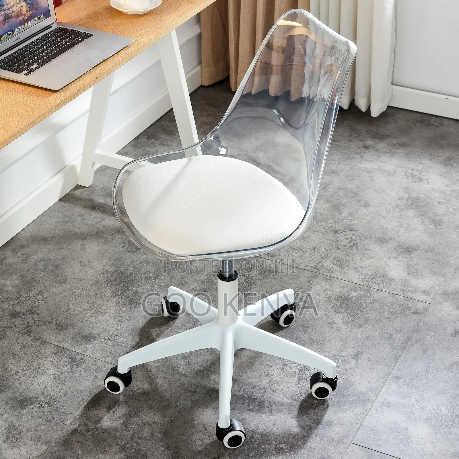 Office Chairs ; Clear Swivel Task Chair