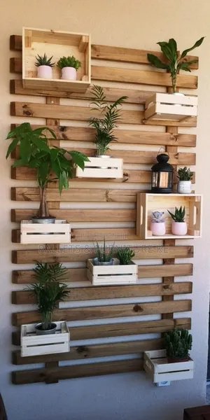 Planted Pallets Wall
