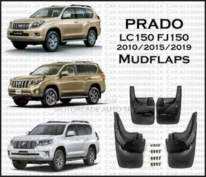 Toyota Landcruiser Prado Fj 150 2010-2019 Mudguard/Mudflaps