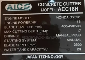 Aico Concrete Cutter 18"