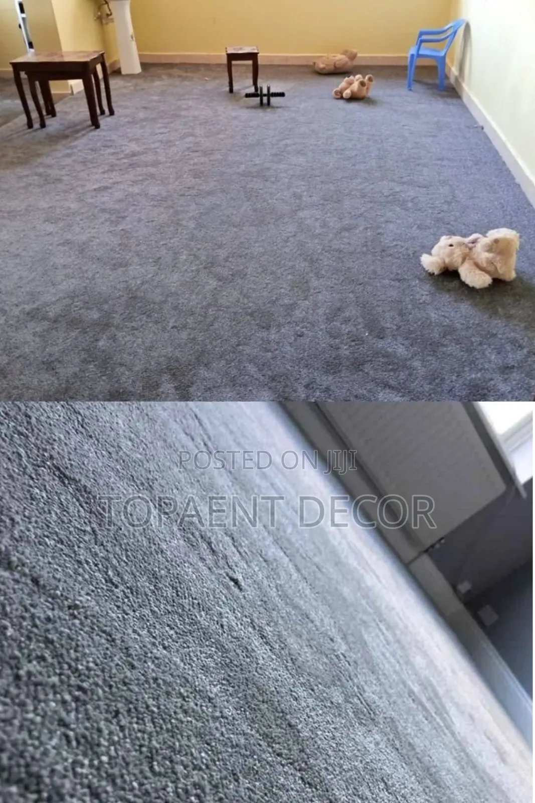 Vip Grey 10mm Textured Custom Elegance Wall to Wall Carpet