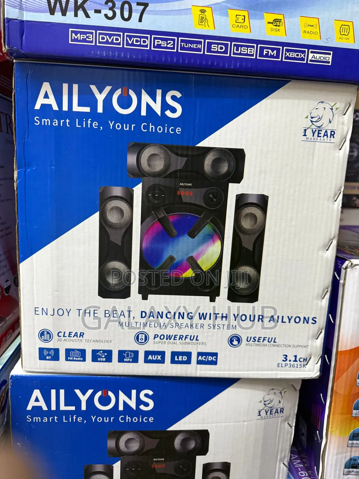 Ailyons 18000 Watts 3.1ch Woofer