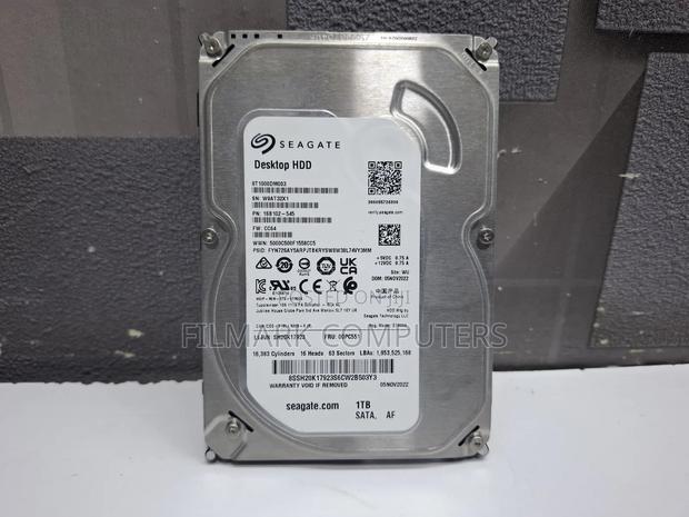 Seagate 1tb Desktop Hdd Sata 6gb/S 3.5-inch Internal Drive - main view