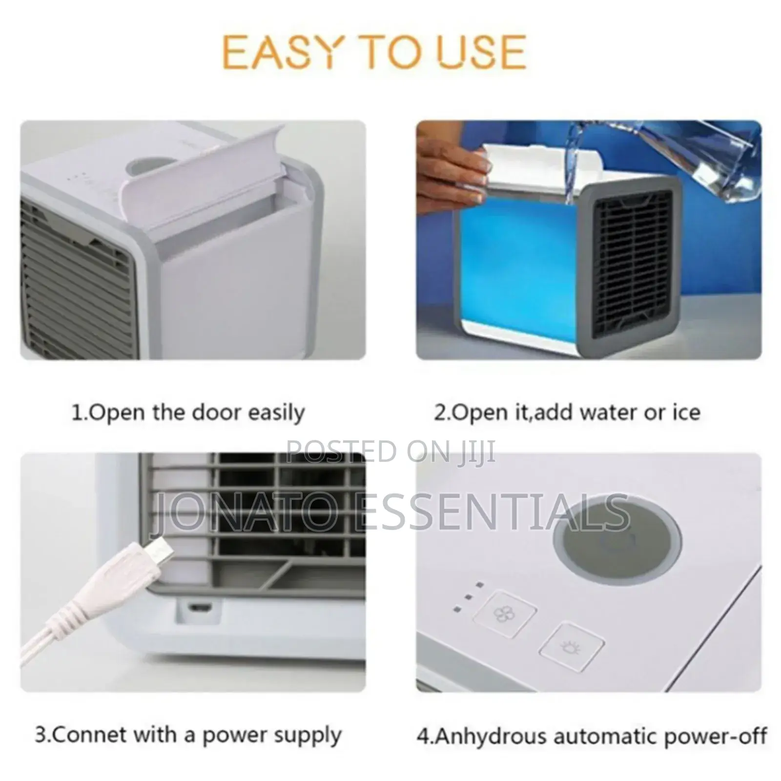 Portable Mini Air Conditioner, Cooling Fan, Air Cooler