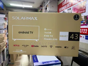 Solarmax 43 Smart Tv Android Frameless With Bt