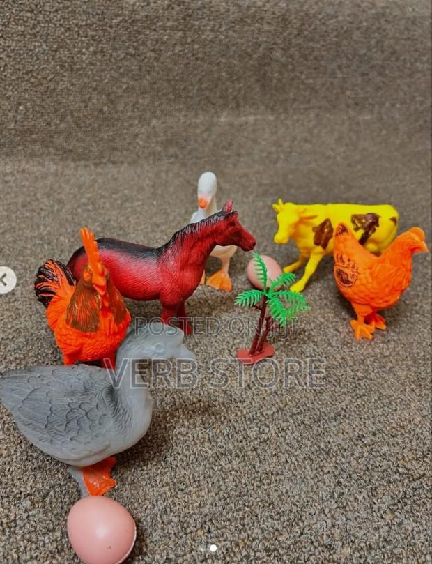 CBC Learning Farm Animals Adventure/ 6 Animal Toy Figures