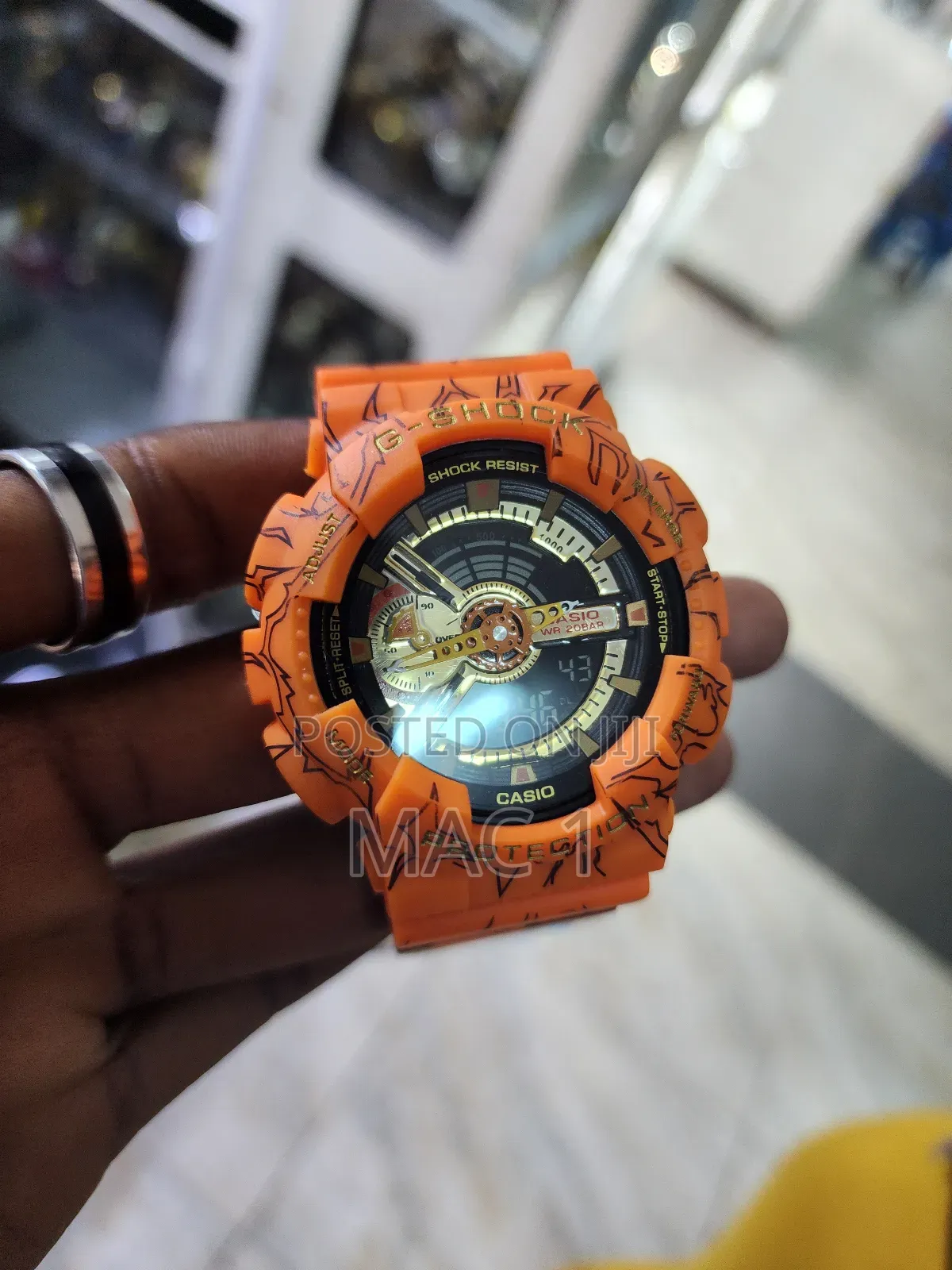 G Shock Spider Orange