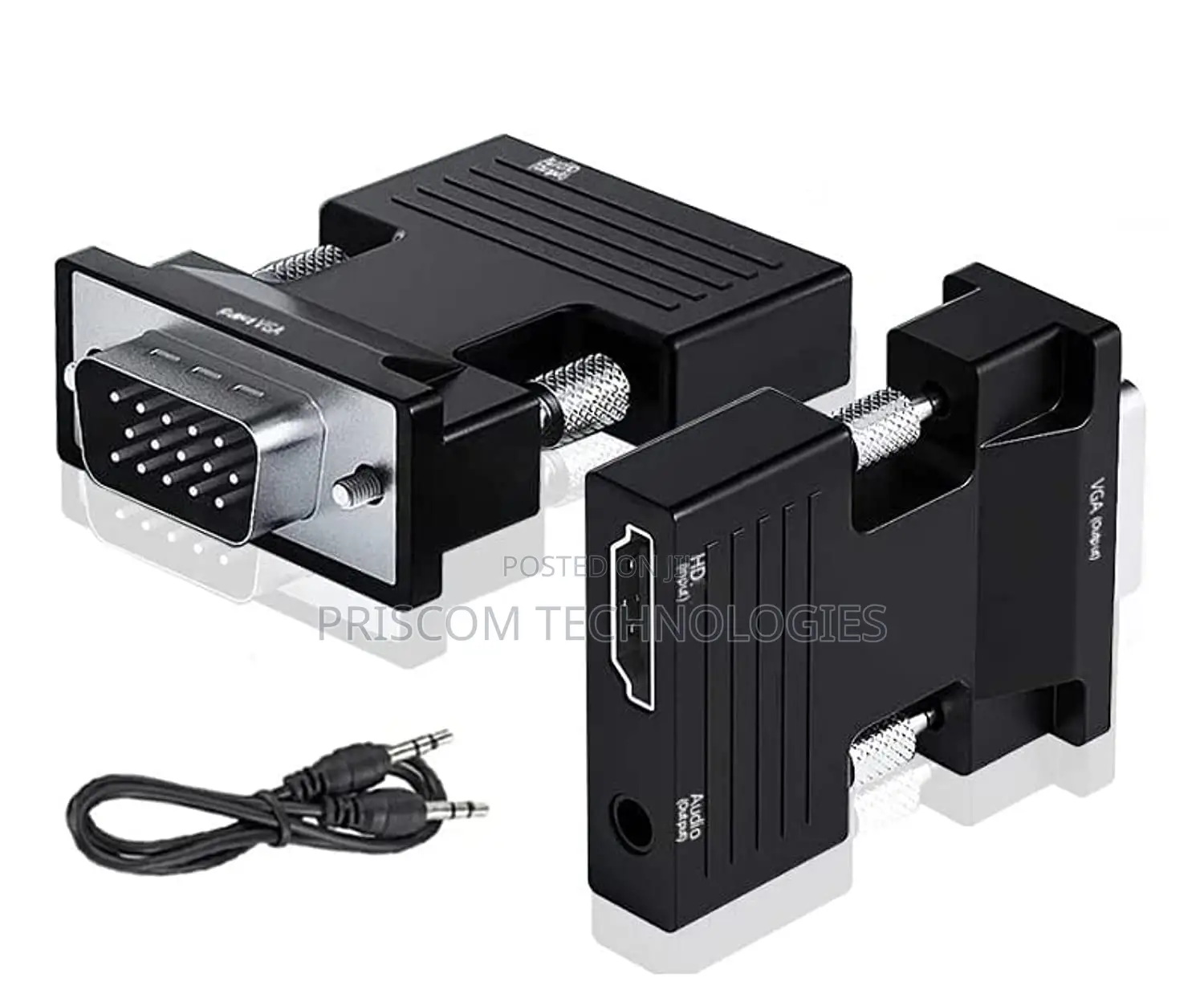 1080p Hdmi to Vga Converter (Female Hdmi In, Male Vga Out)
