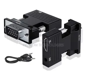 1080p Hdmi to Vga Converter (Female Hdmi In, Male Vga Out)