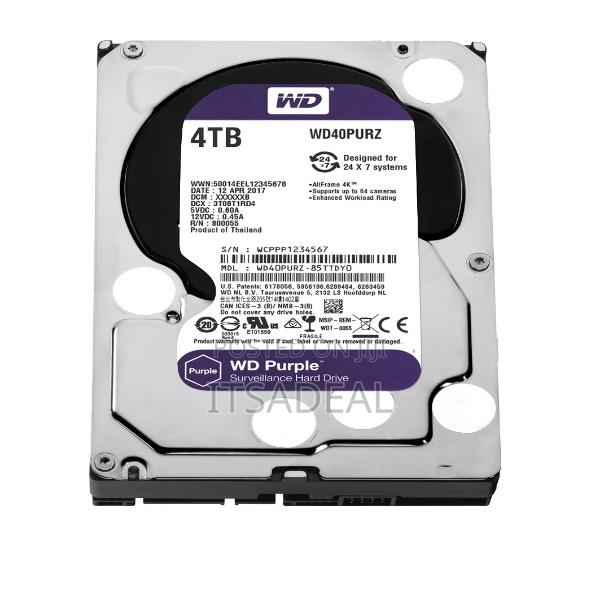 4 Tb Wd Surveillance Hard Disk - main view