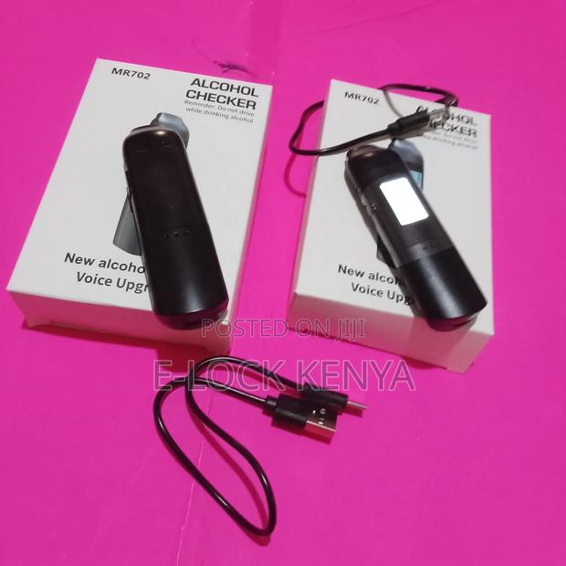 Smart Alcohol Concentration Detector - main view