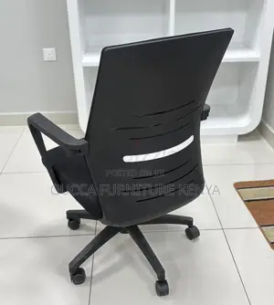 Office Chair: Mid Back Accountant Mesh Swivel Chair