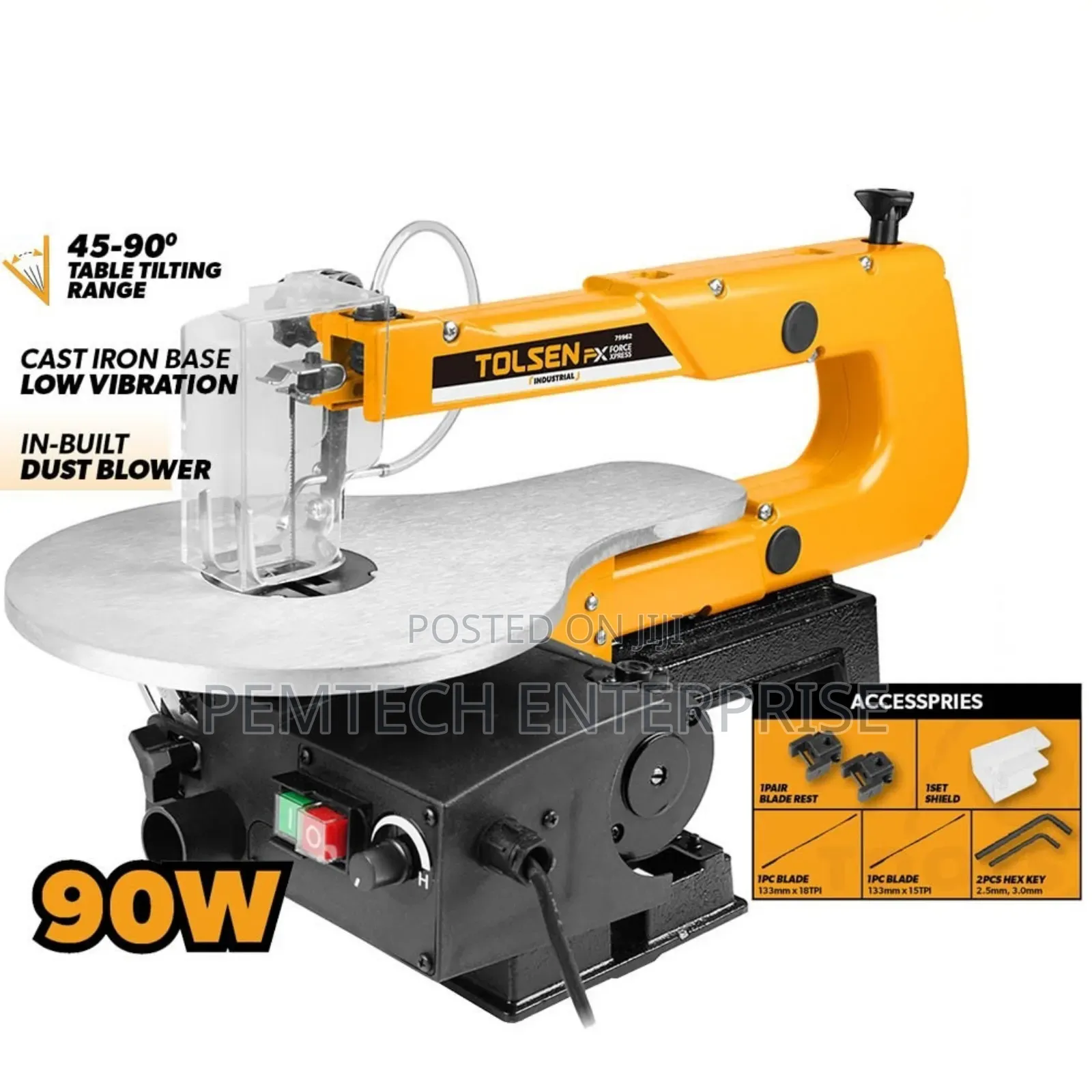 90w Tolsen Scroll Saw