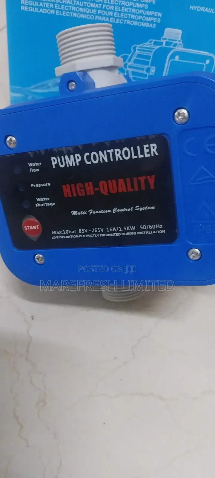 Automatic Pressure Control 1.5kw