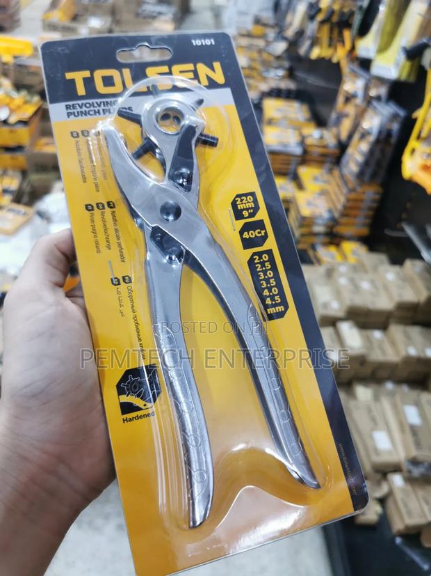 Tolsen Revolving Punch Pliers - main view