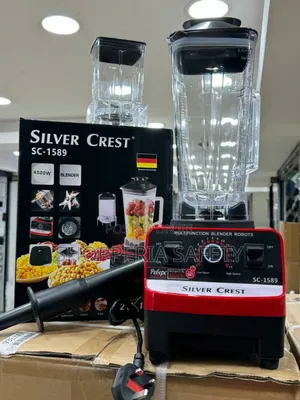 Silver Crest Blender- 2in1 Red