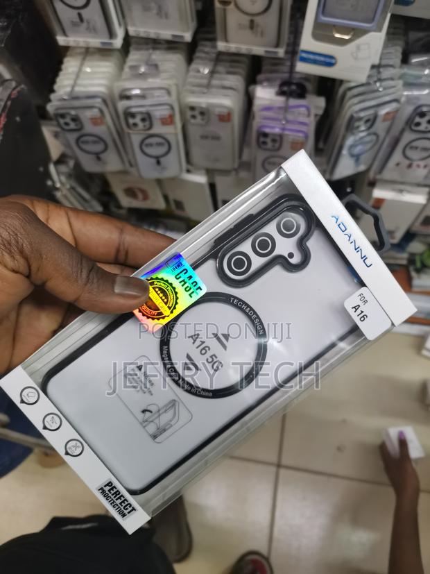 Owkey Samsung Galaxy A16 5g Transparent Magsafe Case - thumbnail 2