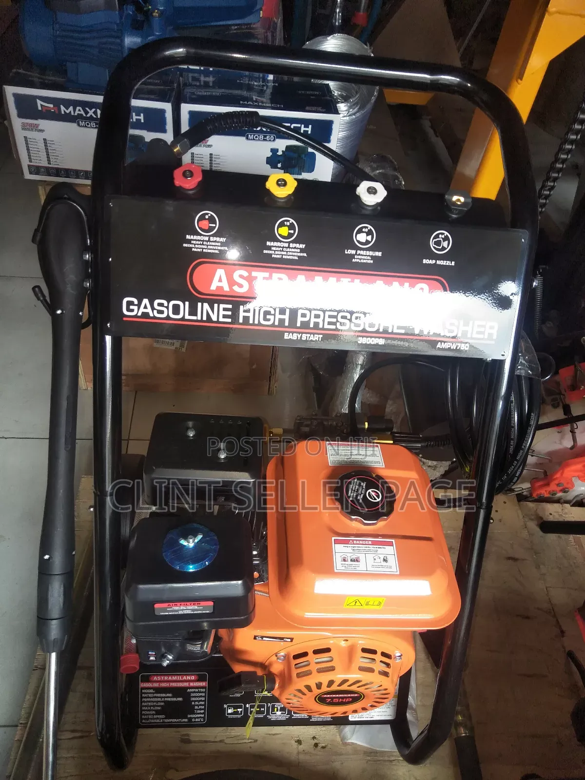 Gasoline High Pressure Washer