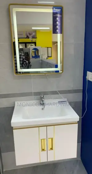 White Vanity Cabinet