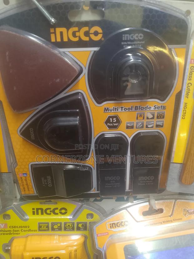 15pcs Ingco Multi Tool Blade Set - main view