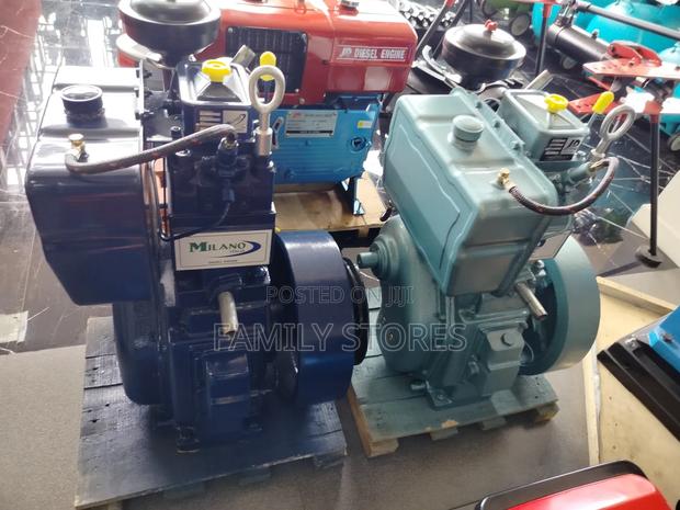 10hp Diesel Water-Cooled Engine With Spare Parts.