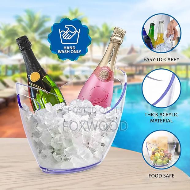 Transparent Ice Bucket 3 Litres - thumbnail 4